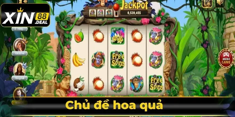 Chủ đề hoa quả Xin88