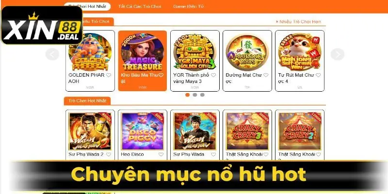 Chủ đề nổ hũ từ nhà Jily